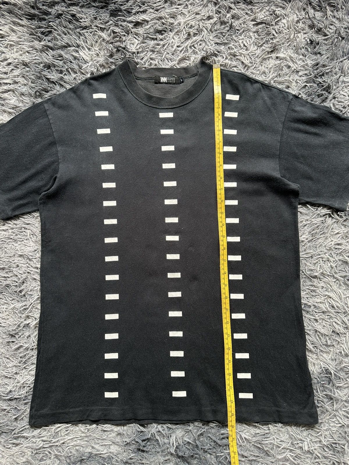 Issey Miyake 90's Issey Miyake [ Miyake Design Studio ] art tee Size US L / EU 52-54 / 3 - 9 Thumbnail