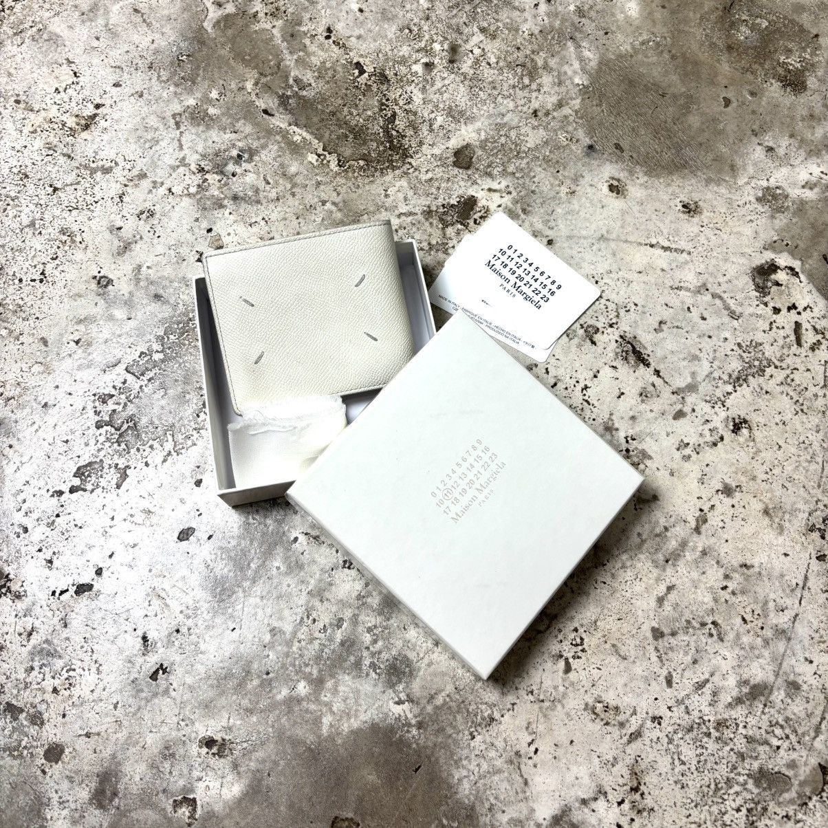 Maison Margiela Four-Stitch leather bi-fold wallet