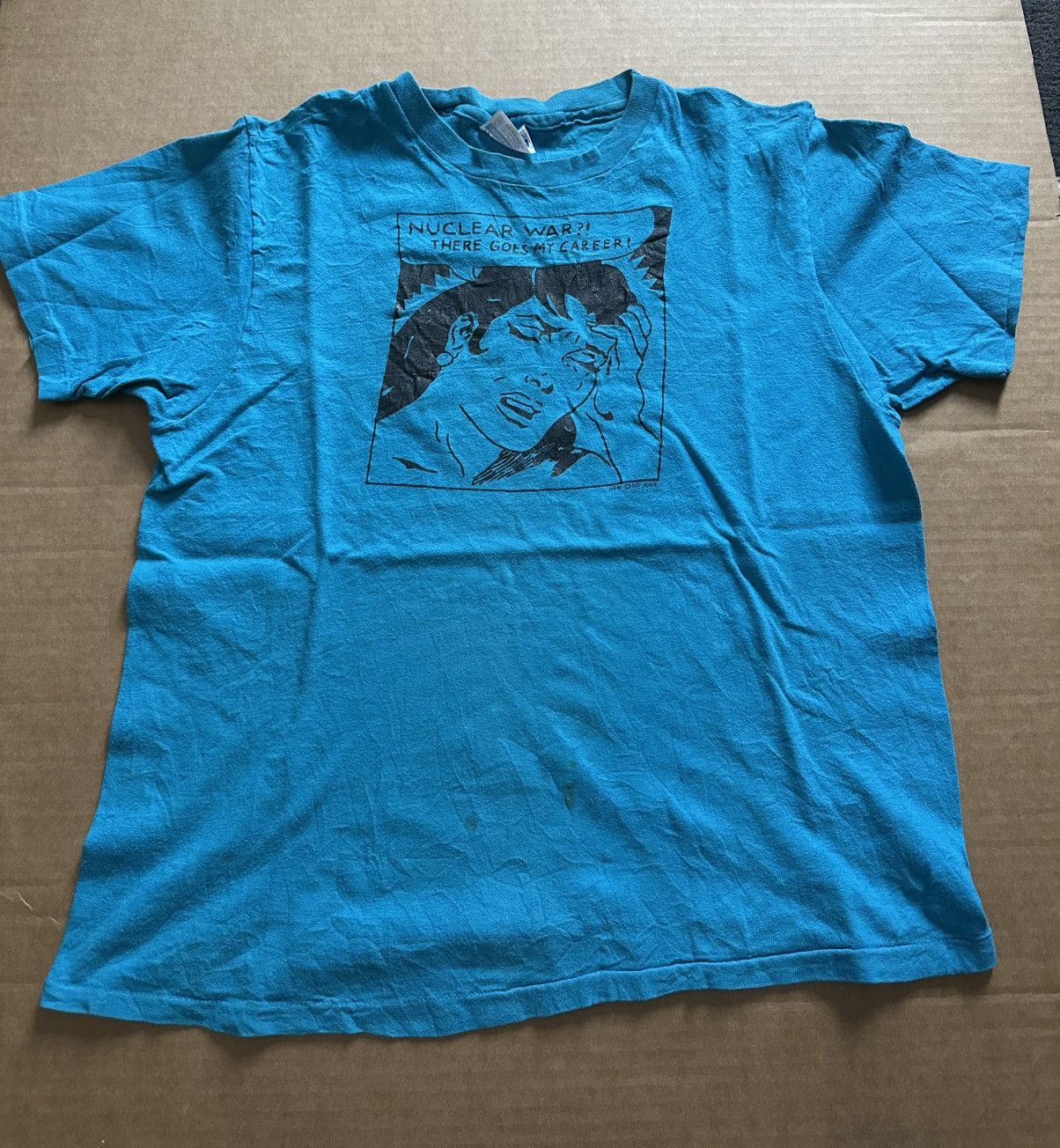 Vintage roy lichtenstein nuclear war shirt single stitch Size US L / EU 52-54 / 3 - 1 Thumbnail