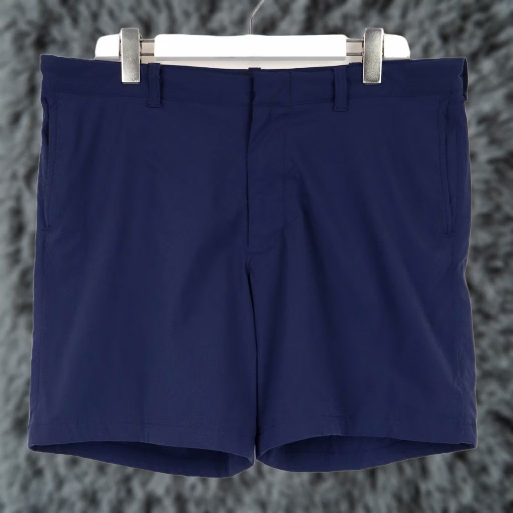 J.Crew J.CREW Stretch Shorts Men W36 Classic Chino Slim Blue Zip Fly Lined Shorts Size US 36 / EU 52 - 1 Thumbnail