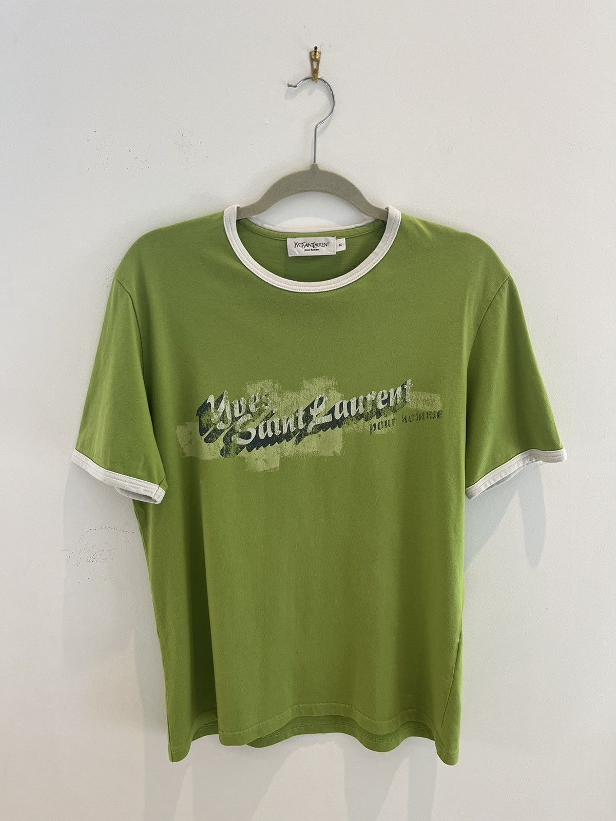 Saint Laurent Paris Vintage Yves Saint Laurent T Shirt Size US M / EU 48-50 / 2 - 4 Thumbnail