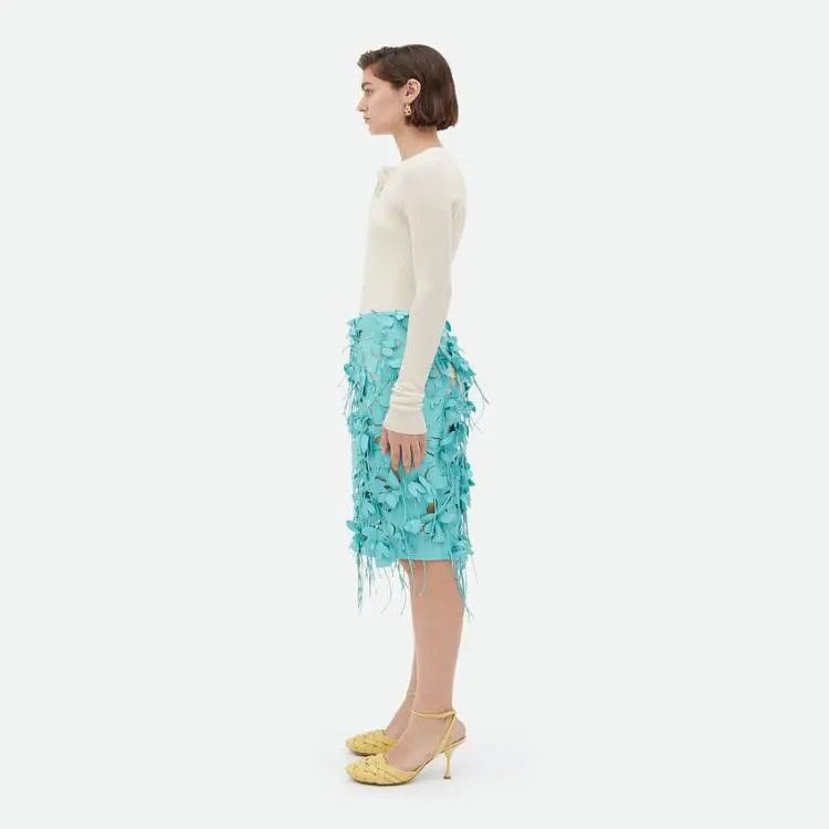 Bottega Veneta o1n1vont1225 Freckles Pumps in Natural Size US 6.5 / IT 36.5 - 5 Thumbnail