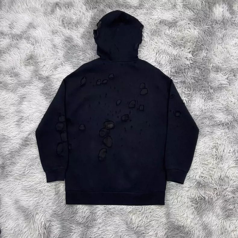 Givenchy Givenchy Metal distressed vintage hooded hoodie Size US M / EU 48-50 / 2 - 5 Thumbnail