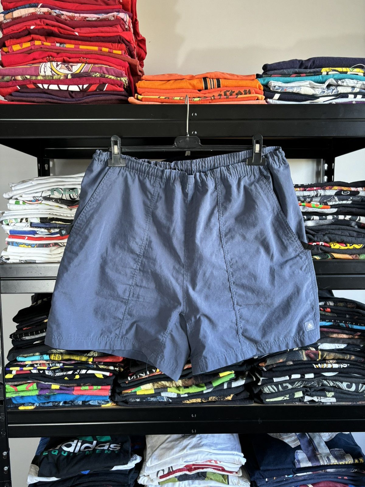 Nike ACG Vintage Nike Acg Shorts Tech Blue Drip Streetwear 90s Size US 36 / EU 52 - 1 Thumbnail