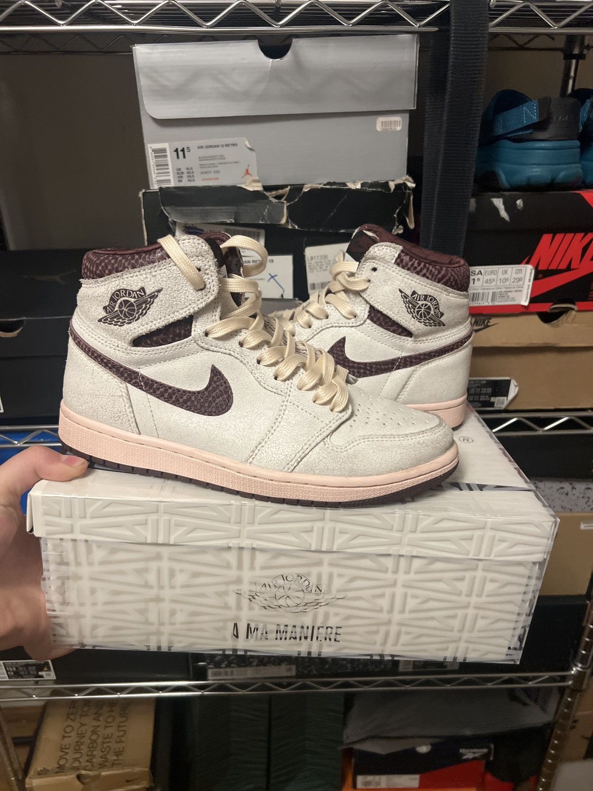 A Ma Maniere × Jordan Brand × Nike Jordan 1 a ma manier Size US 7.5 / EU 40-41 - 1 Thumbnail