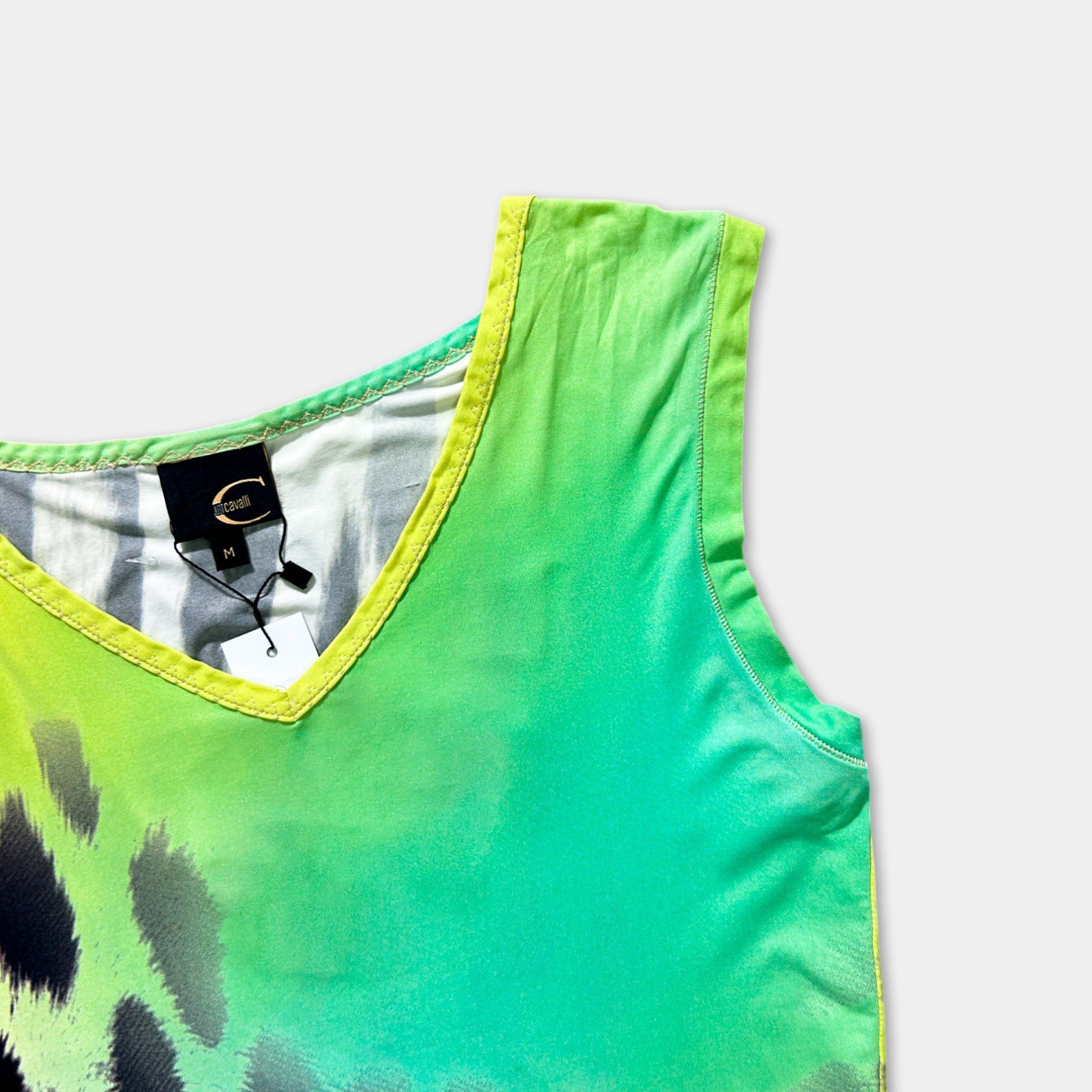 Roberto Cavalli Cavalli Animal Gradient Tanktop Size M / US 6-8 / IT 42-44 - 2 Thumbnail