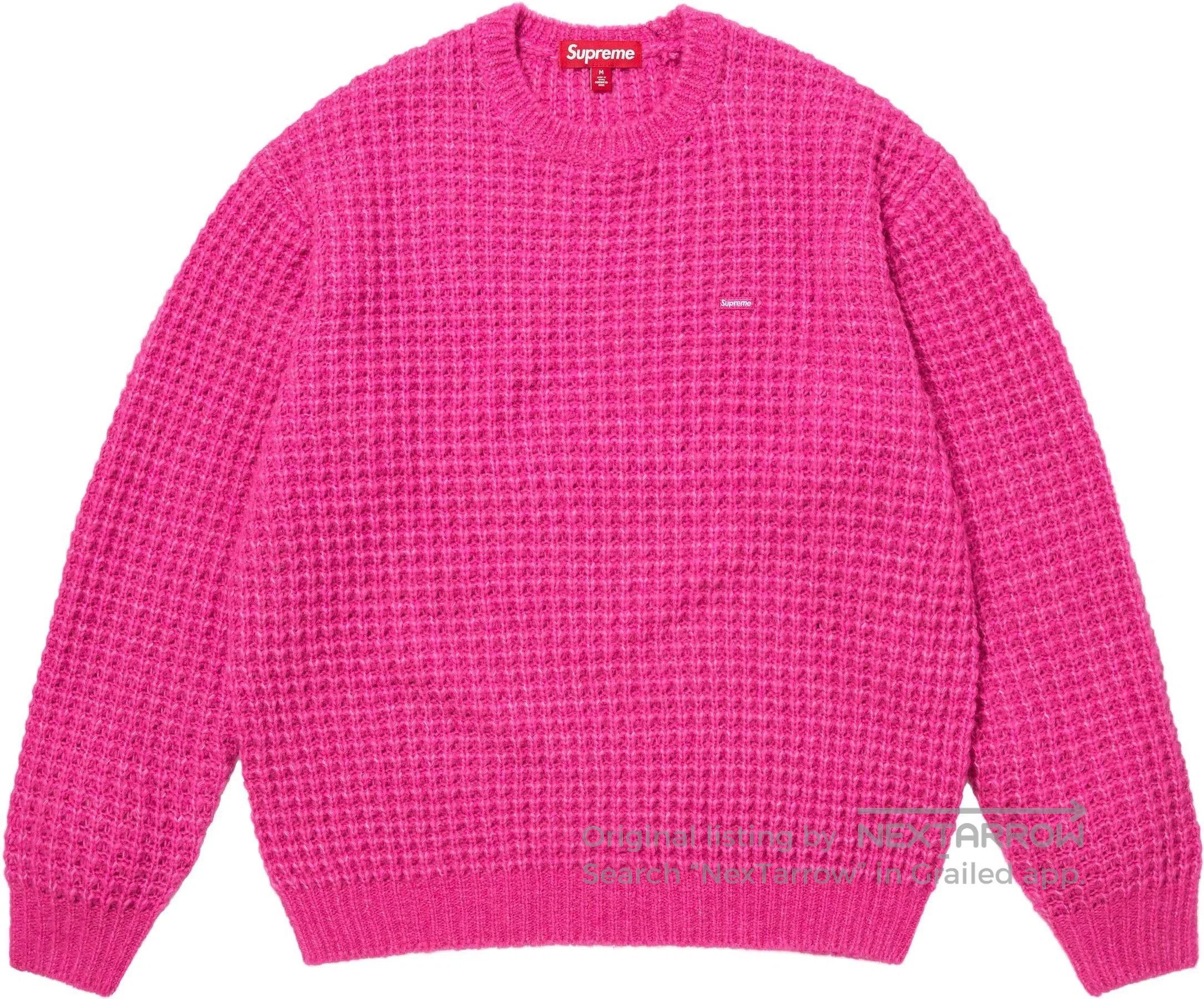 Supreme Supreme Small Box Waffle Sweater. Size US S / EU 44-46 / 1 - 5 Thumbnail