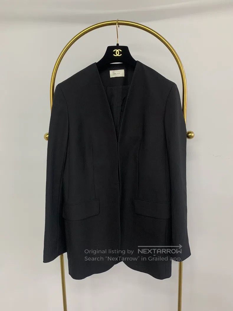 The Row The row size 0 Black V-neck blazer Size US M / EU 48-50 / 2 - 1 Thumbnail
