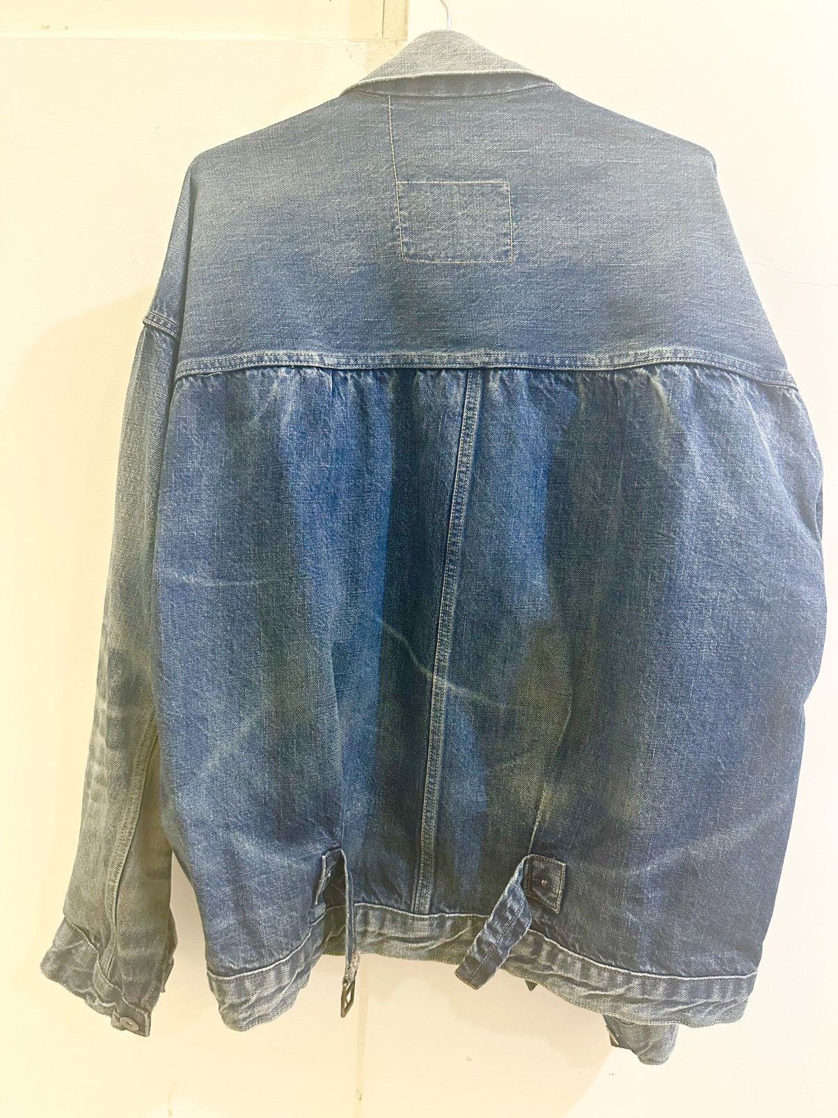 Saint Michael Saint Michael 25SS BerBerJin Damage Denim Jacket - Size XL Size US XL / EU 56 / 4 - 4 Thumbnail