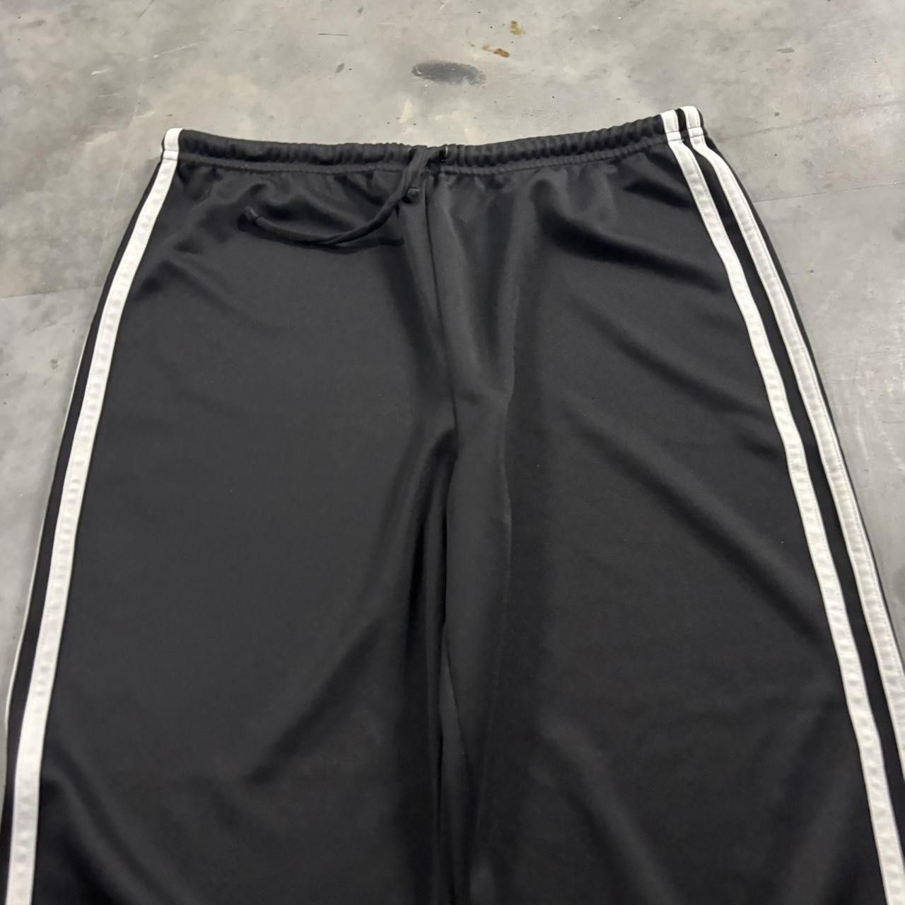 Vintage Crazy Vintage Y2K/2000s Black Striped Streetwear Track Pants! Fits M Size US 32 / EU 48 - 3 Thumbnail