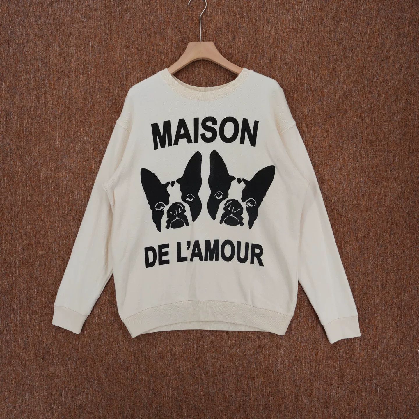 Gucci Gucci Diamond Logo French Bulldog Sweatshirt Size M / US 6-8 / IT 42-44 - 1 Thumbnail