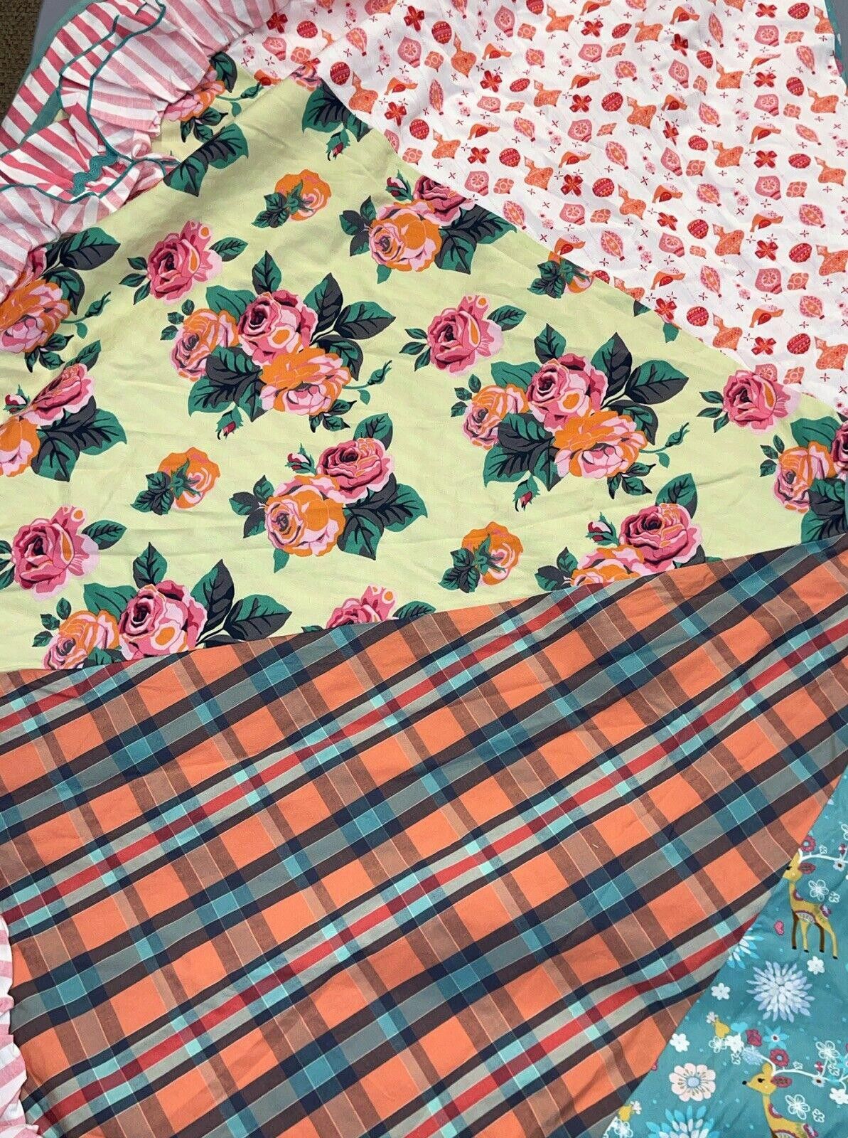Designer VTG MATILDA JANE CHRISTMAS TABLE TREE SKIRT PLAID Size ONE SIZE - 1 Thumbnail