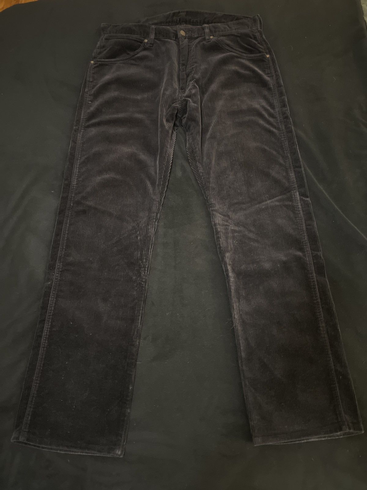 Bape 2004 Corduroy Leather tab pants Size US 34 / EU 50 - 2 Thumbnail