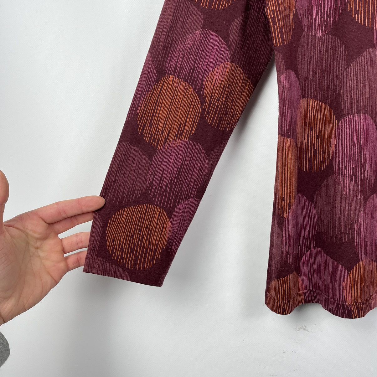 Gudrun Sjoden Ladies Gudrun Sjoden Geometric Pattern Long Sleeve Tunic Size L / US 10 / IT 46 - 9 Thumbnail
