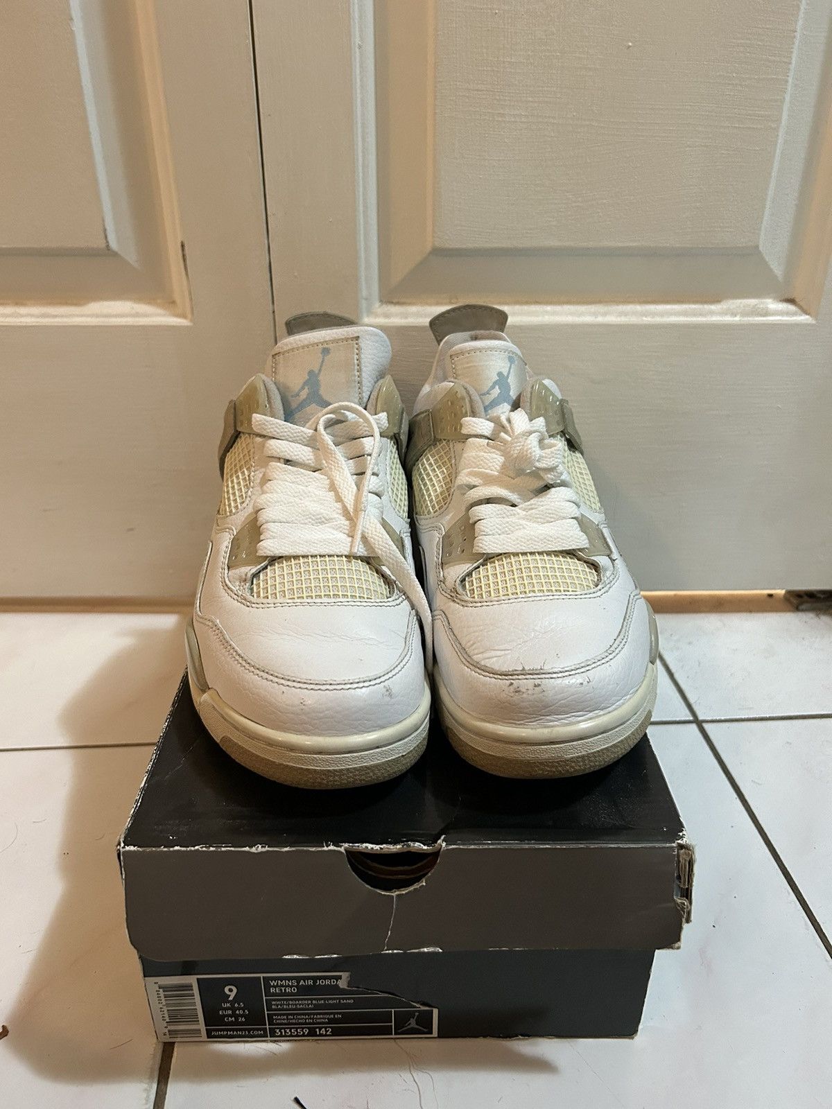 Nike RARE Jordan 4 2006 Sand 9W Size US 7.5 / EU 40-41 - 1 Thumbnail