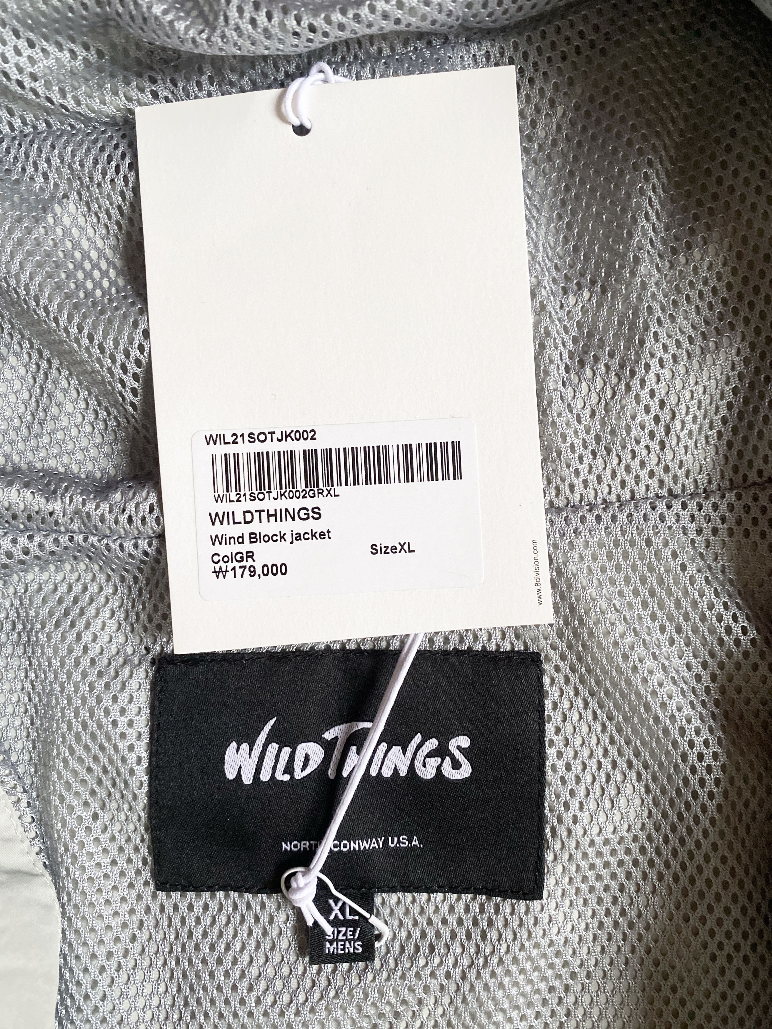Wild Things Wild Things Wind Block Jacket (Light Grey) Size US XL / EU 56 / 4 - 3 Thumbnail