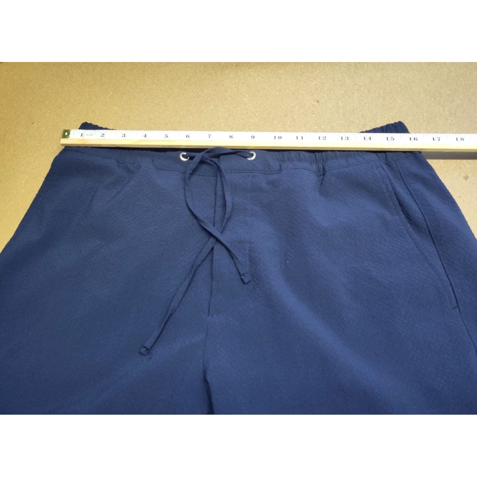 NN07 NN07 NO NATIONALITY Men Navy Blue Shorts Size 33 Wool Adrian Chino Size US 33 - 5 Thumbnail