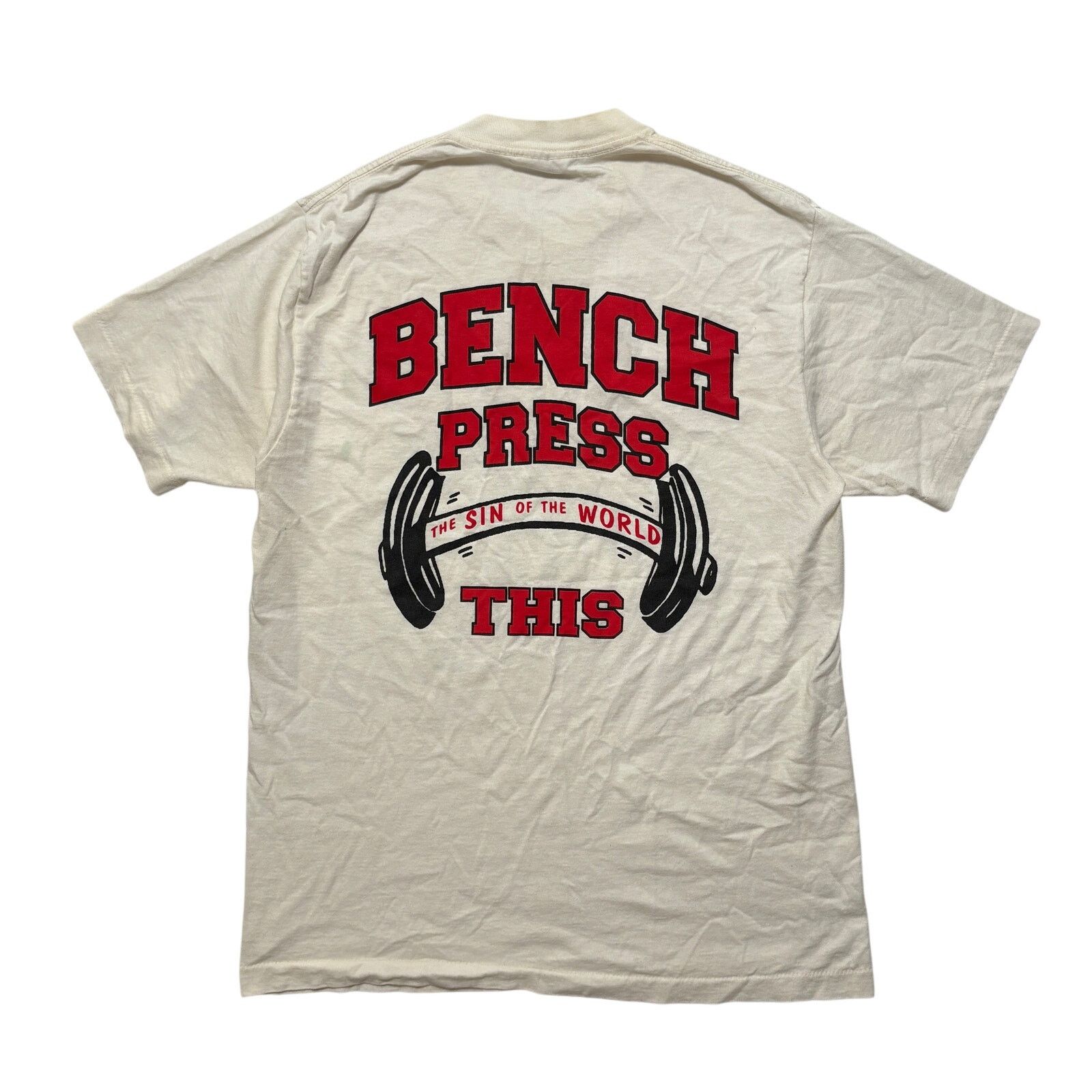 Other VTG 90s Lords Gym White T-Shirt M Size US M / EU 48-50 / 2 - 4 Thumbnail