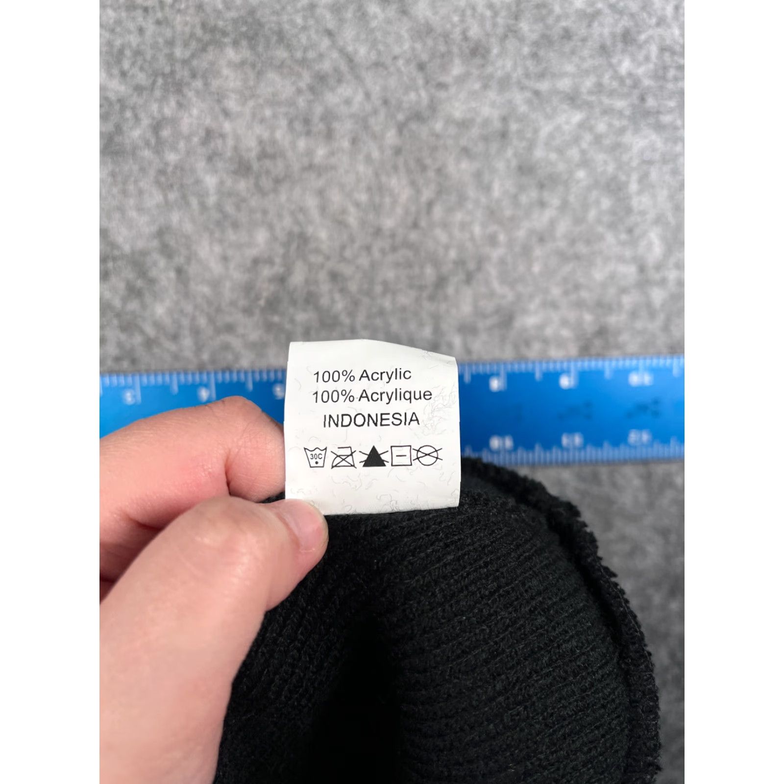 Logo 7 Crossland Beanie Hat Unisex One Size Blue Knit Outdoor Lightweight Size ONE SIZE - 8 Thumbnail