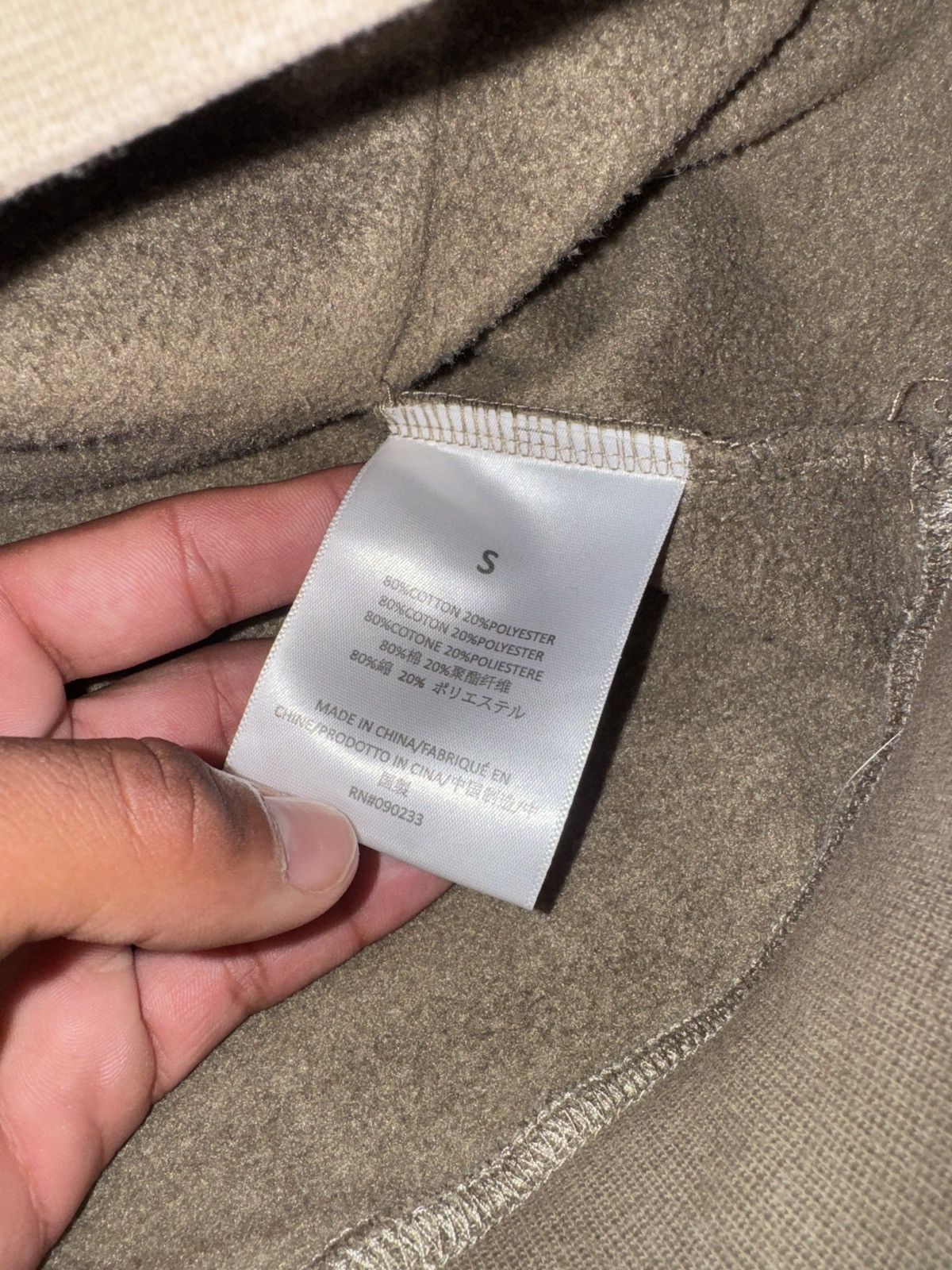 Essentials Fear of God Essentials Pullover Wood Hoodie Size US S / EU 44-46 / 1 - 3 Thumbnail