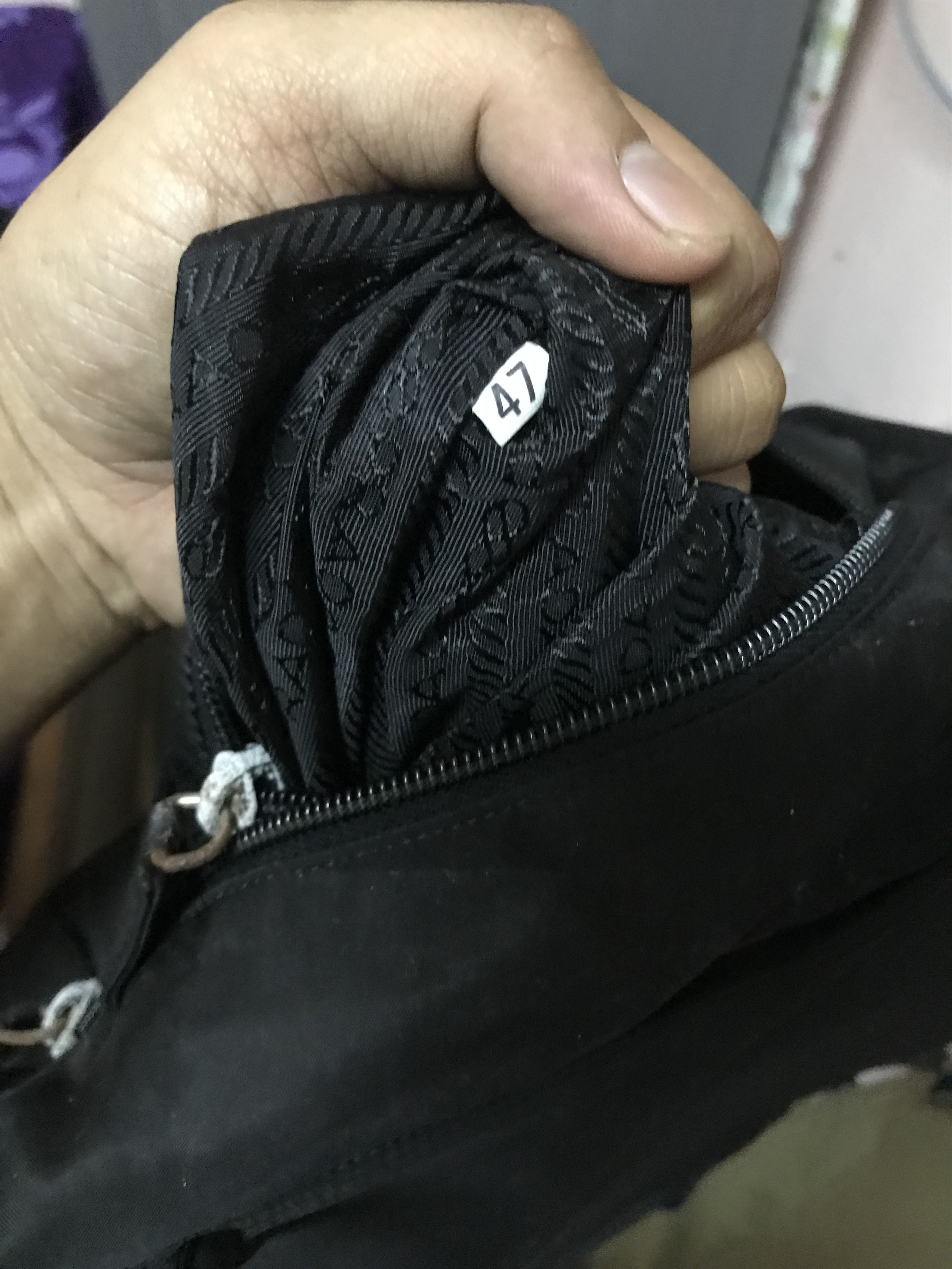 Prada Authentic Prada Black Tessuto Tote Bag Size ONE SIZE - 9 Thumbnail