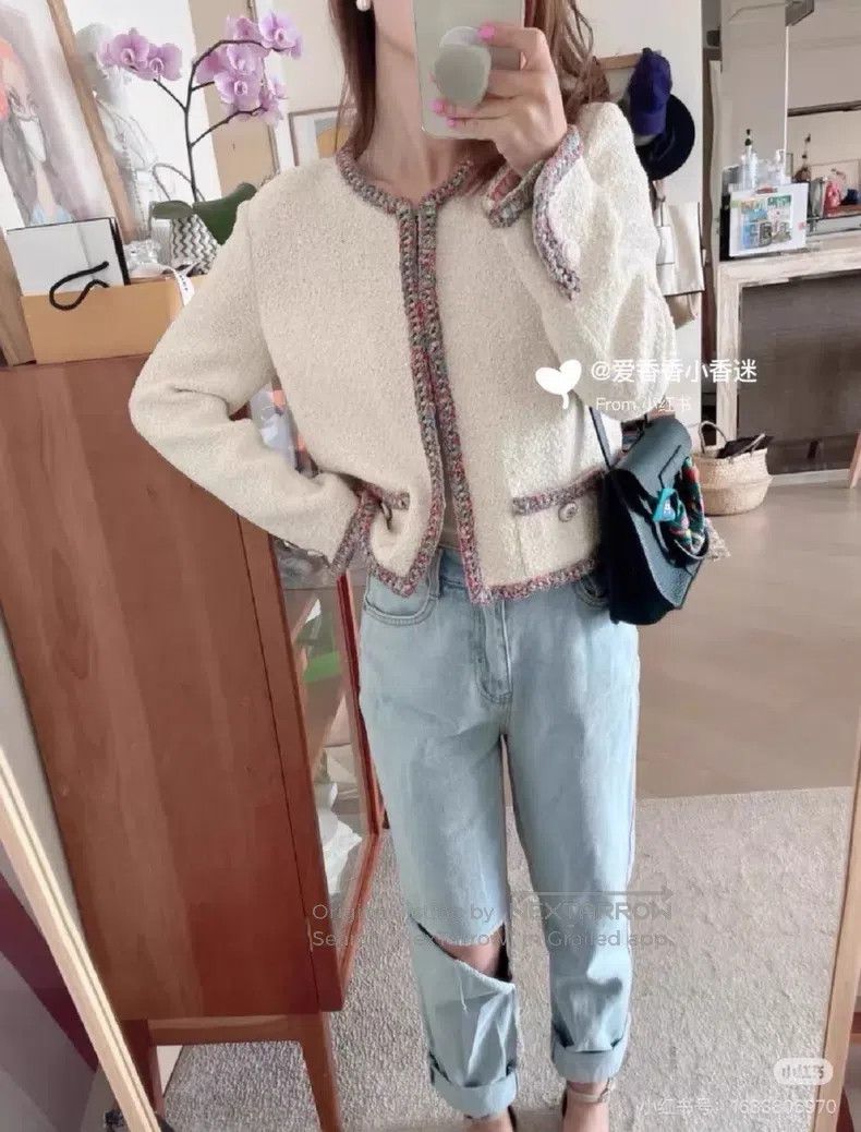 Chanel Chanel White coat Size XXS / US 00 / IT 34 - 9 Thumbnail
