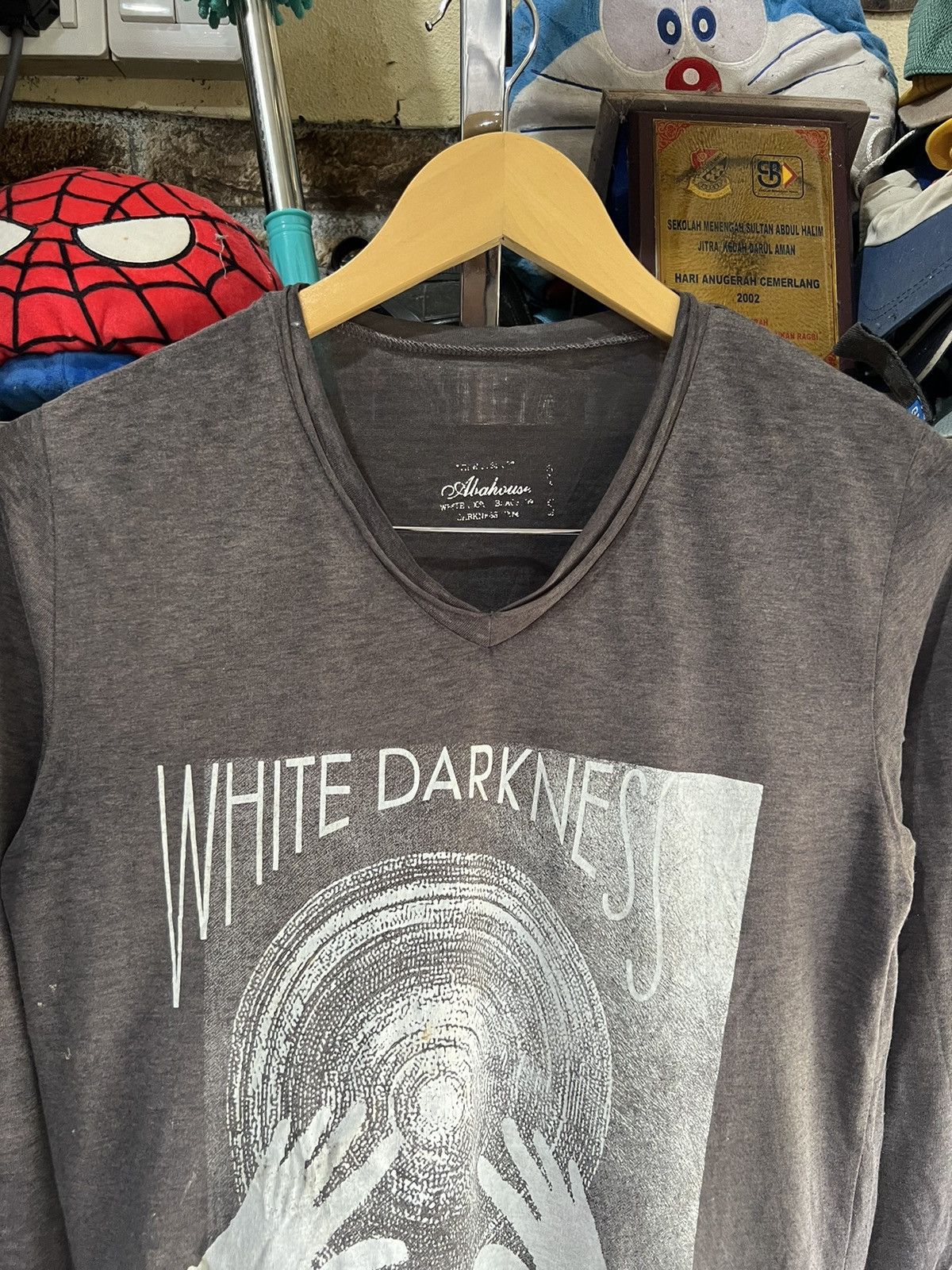 ABAHOUSE 🔥Faded Abahouse White Darkness Long Sleeve Size US S / EU 44-46 / 1 - 6 Thumbnail