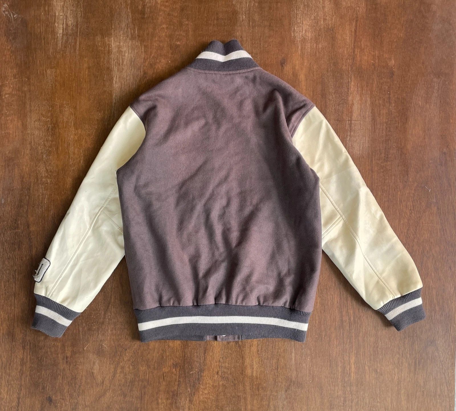 GOODENOUGH Goodenough 1994 Varsity Jacket Big G logo Leather Sleeves Size US M / EU 48-50 / 2 - 2 Thumbnail