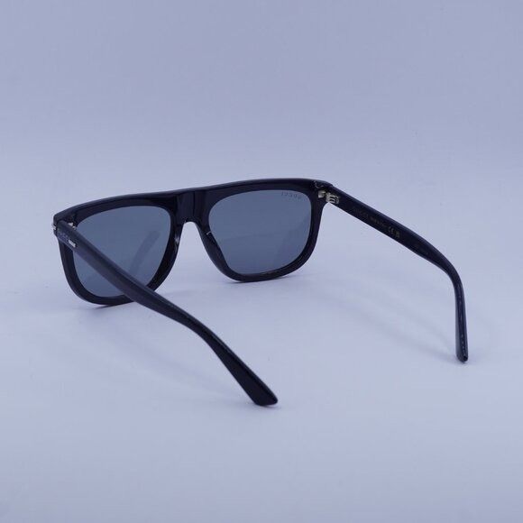 Gucci Gucci GG1726S 003 Sunglasses Blue Square Frame, Grey Lenses Size ONE SIZE - 7 Thumbnail
