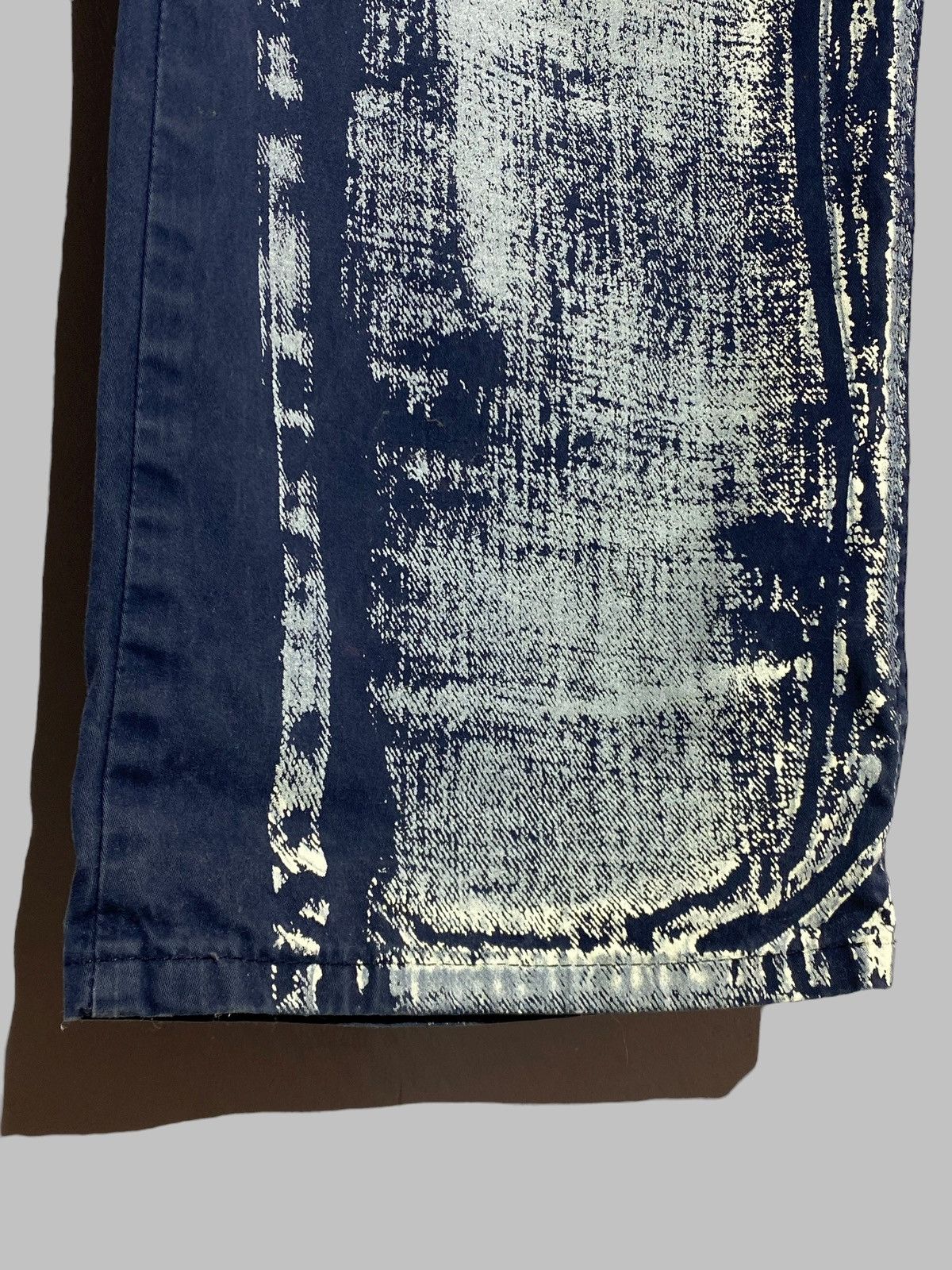 Moschino Moschino Jeans Graffiti Painted Rick Owens Style Avant Garde Size US 34 / EU 50 - 5 Thumbnail