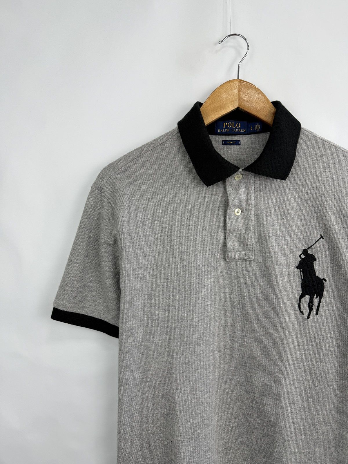Polo Ralph Lauren 🇺🇸 Vintage Polo Ralph Lauren Polo T-Shirt Rare Retro Hype Y2K Size US L / EU 52-54 / 3 - 3 Thumbnail