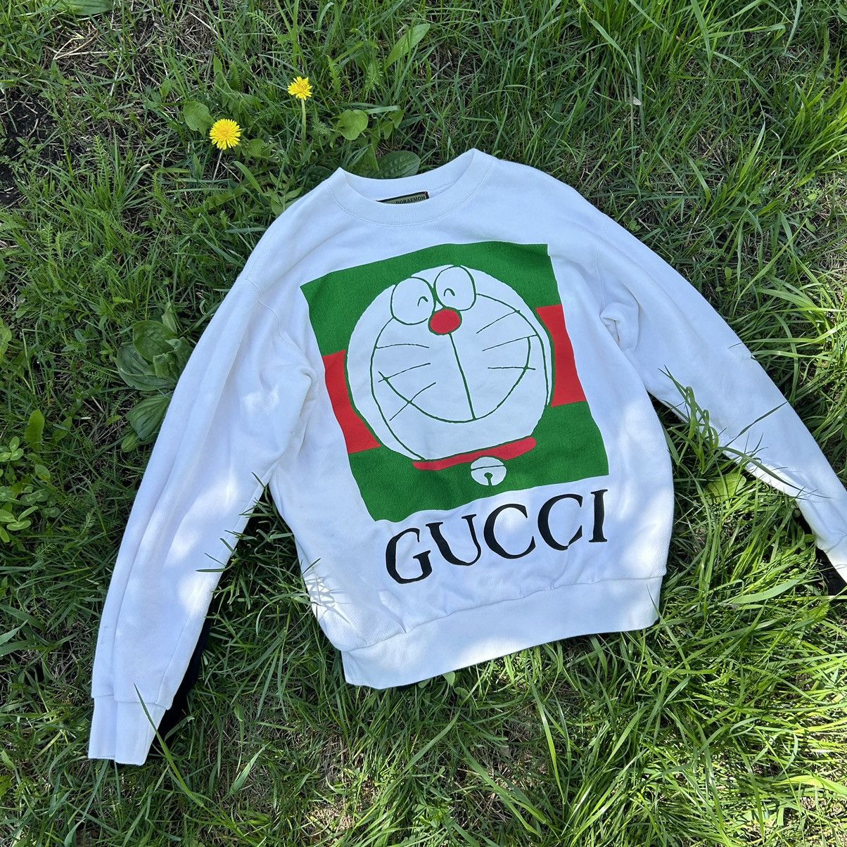 Gucci Gucci x Doraemon Graphic-print Sweatshirt Size XXS / US 00 / IT 34 - 1 Thumbnail