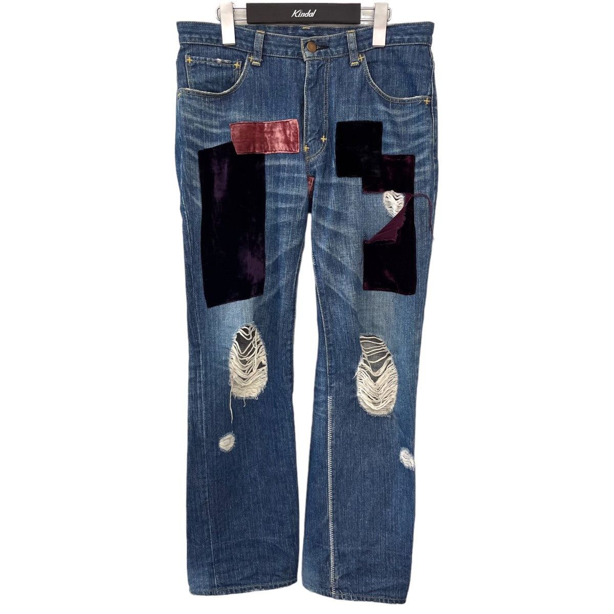 Number (N)ine Number (N)ine 2003AW Denim Pants 0357983495 Size US 29 - 1 Thumbnail