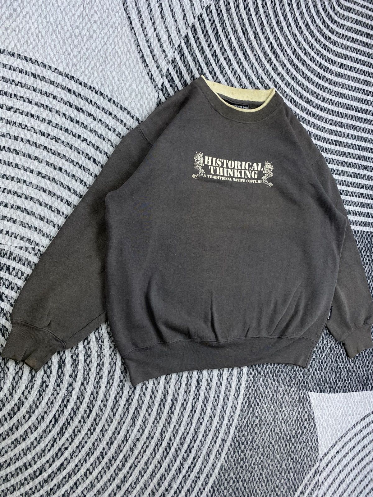 Japanese Brand Historical Thinking Dragonfly Back Hit Print LSweatshirt Size US L / EU 52-54 / 3 - 3 Thumbnail