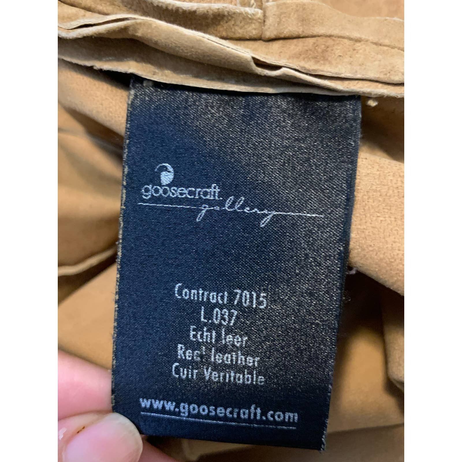GOOSECRAFT Goosecraft beige tan leather suede belted coat size M Size M / US 6-8 / IT 42-44 - 4 Thumbnail