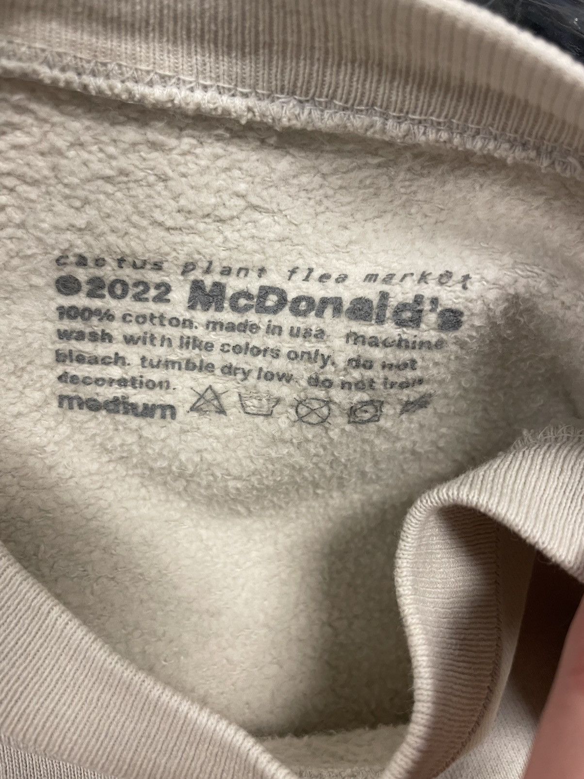 Cactus Plant Flea Market CPFM X Mcdonald’s Buddy And Friends Crewneck Size US M / EU 48-50 / 2 - 3 Thumbnail