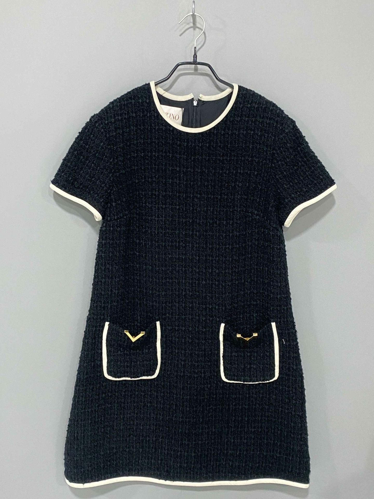 Valentino Valentino Black Dress it_40 Women Size S / US 4 / IT 40 - 1 Thumbnail