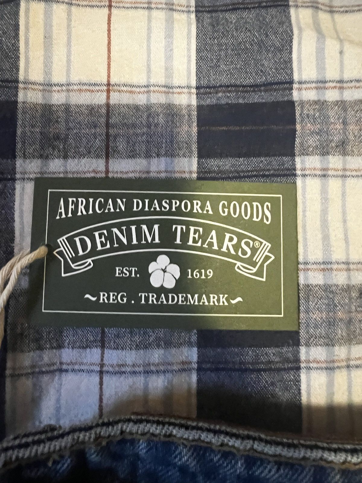 DENIM TEARS Denim Tears “Plan Denim Shorts” Size US 34 / EU 50 - 6 Thumbnail