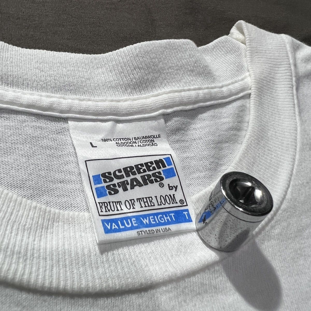 Vintage Vintage 90s Hammer of Thor God History graphic streetwear Size US L / EU 52-54 / 3 - 4 Thumbnail