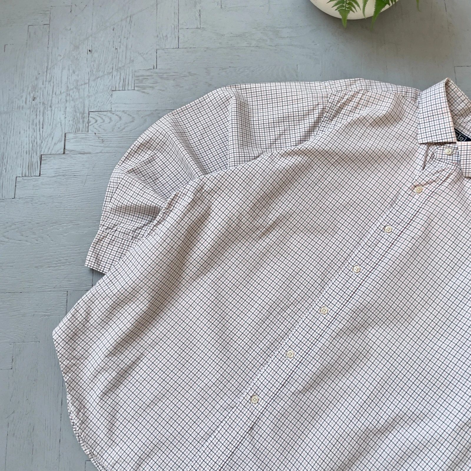 Polo Ralph Lauren Polo by Ralph Lauren Preppy Button Up Shirt Size US XXL / EU 58 / 5 - 2 Thumbnail