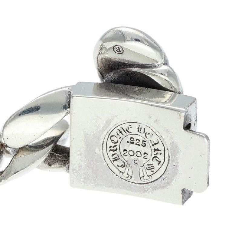 Chrome Hearts 15LINK Chrome Hearts Lip Tongue Stones CLASSIC ID Bracelet Size ONE SIZE - 3 Thumbnail