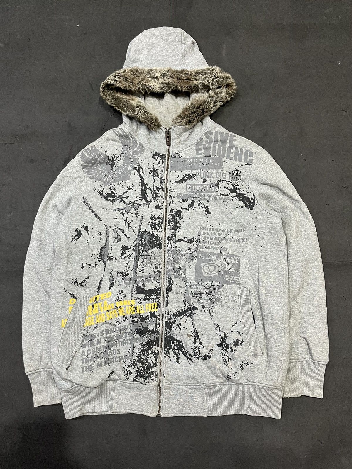 Le Grande Bleu (L.G.B.) LGB Dub Dances With Wolves fur hoodie