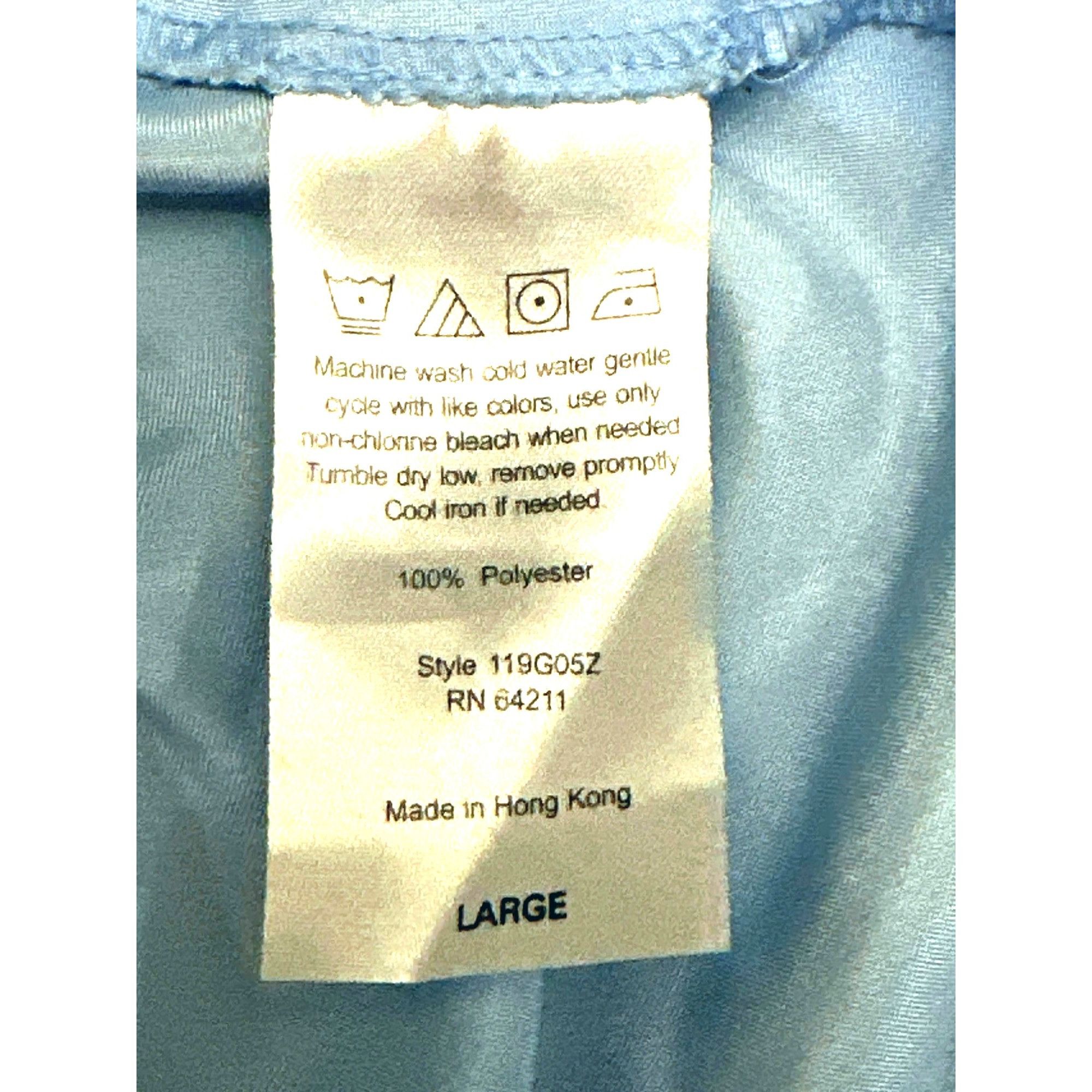 Other CCC Vintage Light Blue Satin Elastic Band Sleep Shorts Size Size 26" / US 2 / IT 38 - 5 Thumbnail