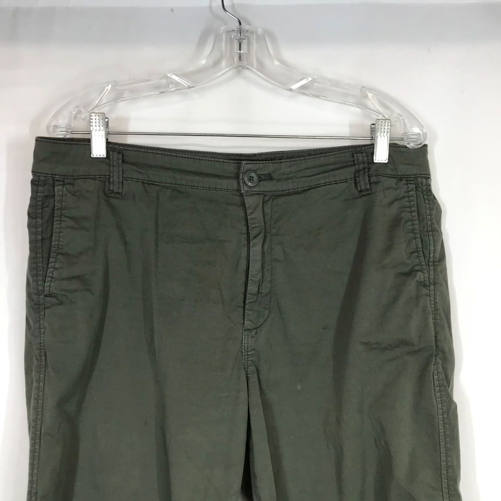J.Crew J. CREW MEN'S Pants Chino Cotton Green 30 Regular Inseam 30" Mens 30 Green Chino Cotton 30 Regular Mens Size US 30 / EU 46 - 2 Thumbnail