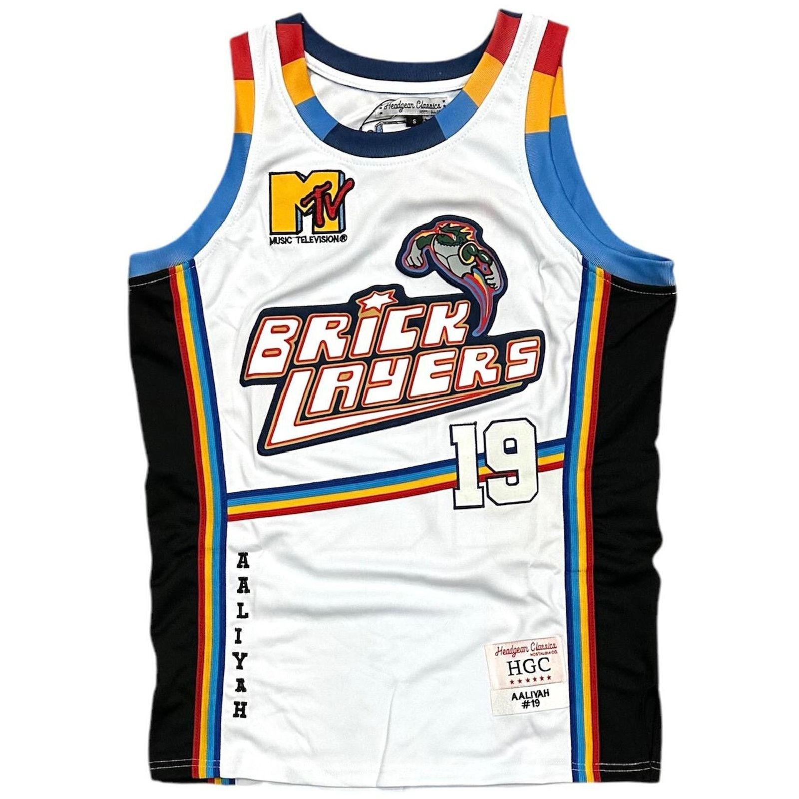 Other Aaliyah MTV Bricklayers Headgear Classics Basketball Jersey Size US M / EU 48-50 / 2 - 2 Thumbnail