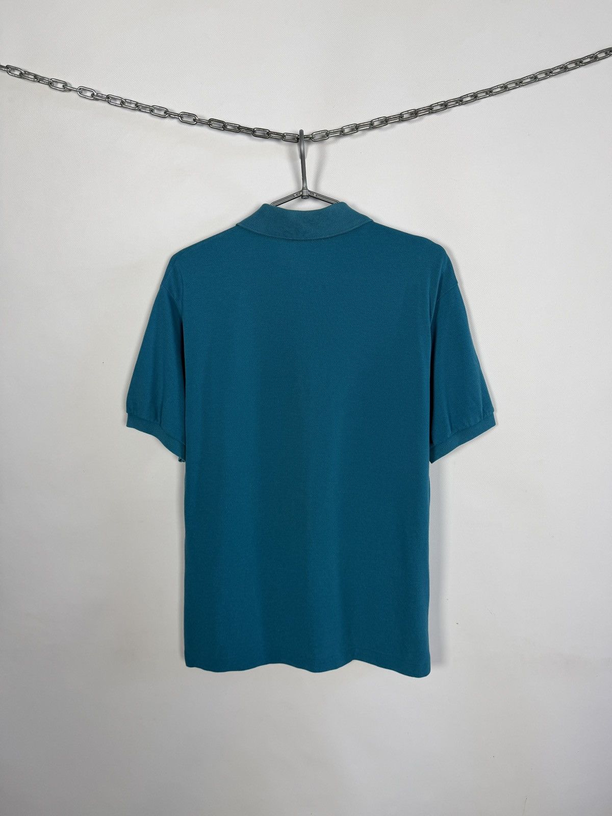 Lacoste Lacoste Short Sleeve Polo Shirt Vintage Blue Size 5 (Large) Size US L / EU 52-54 / 3 - 9 Thumbnail