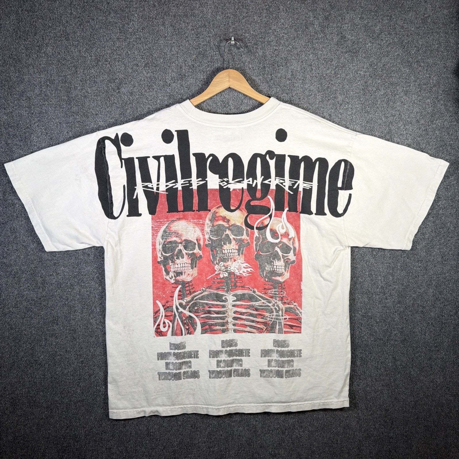 Civil Regime Civil Regime Shirt XL White Before Were Gone Baggy Hype Trav Size US XL / EU 56 / 4 - 1 Thumbnail
