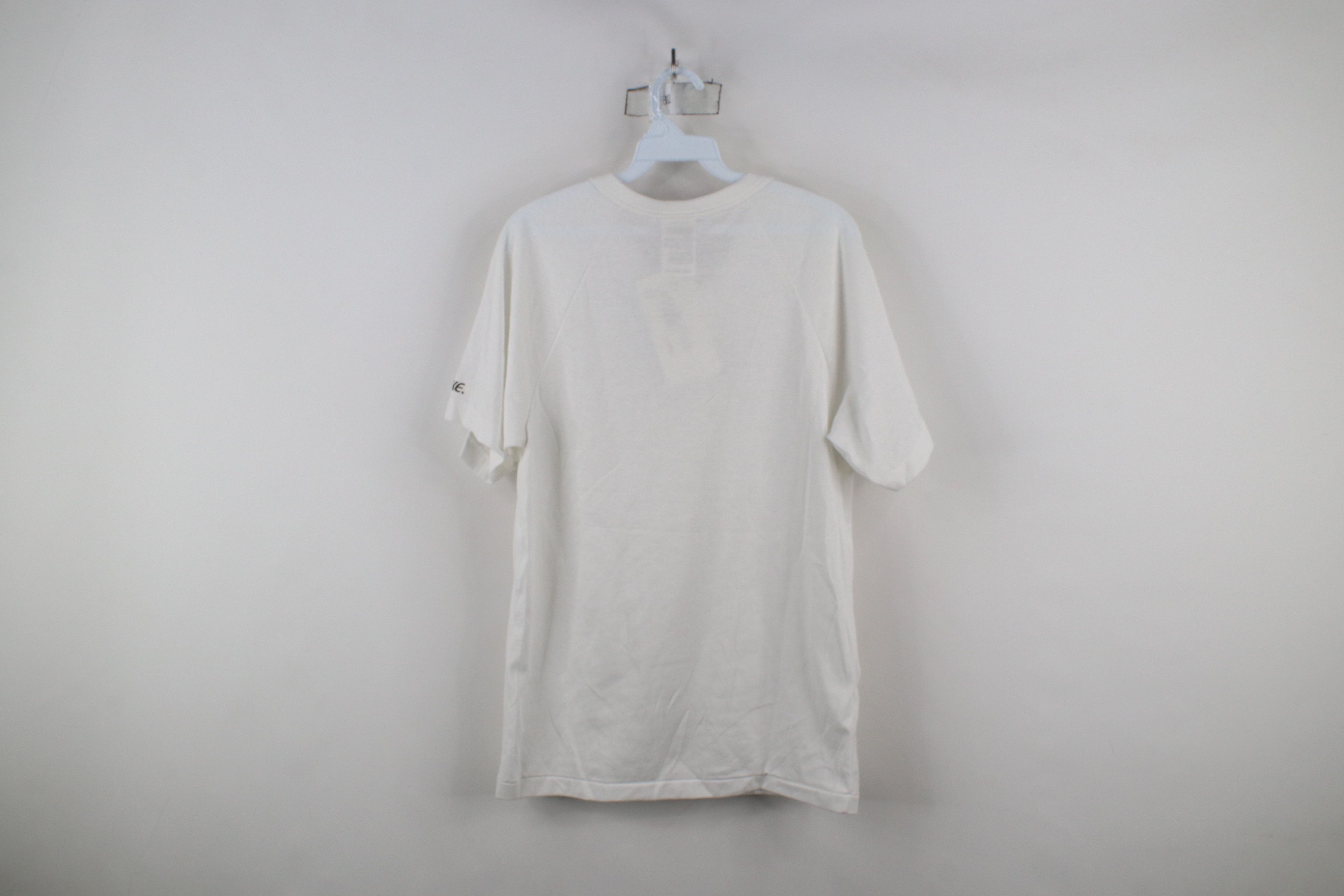 Vintage Deadstock Vintage 90s Streetwear Henley T-Shirt White USA Size US M / EU 48-50 / 2 - 9 Thumbnail
