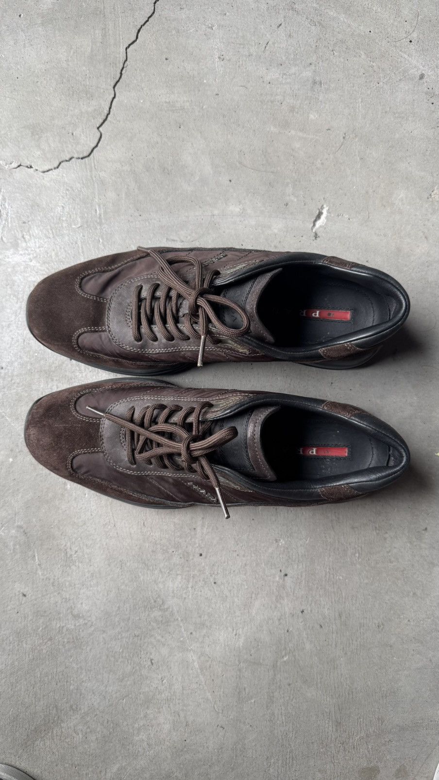 Prada Prada - Suede Nylon Rare! Size US 7.5 / EU 40-41 - 7 Thumbnail