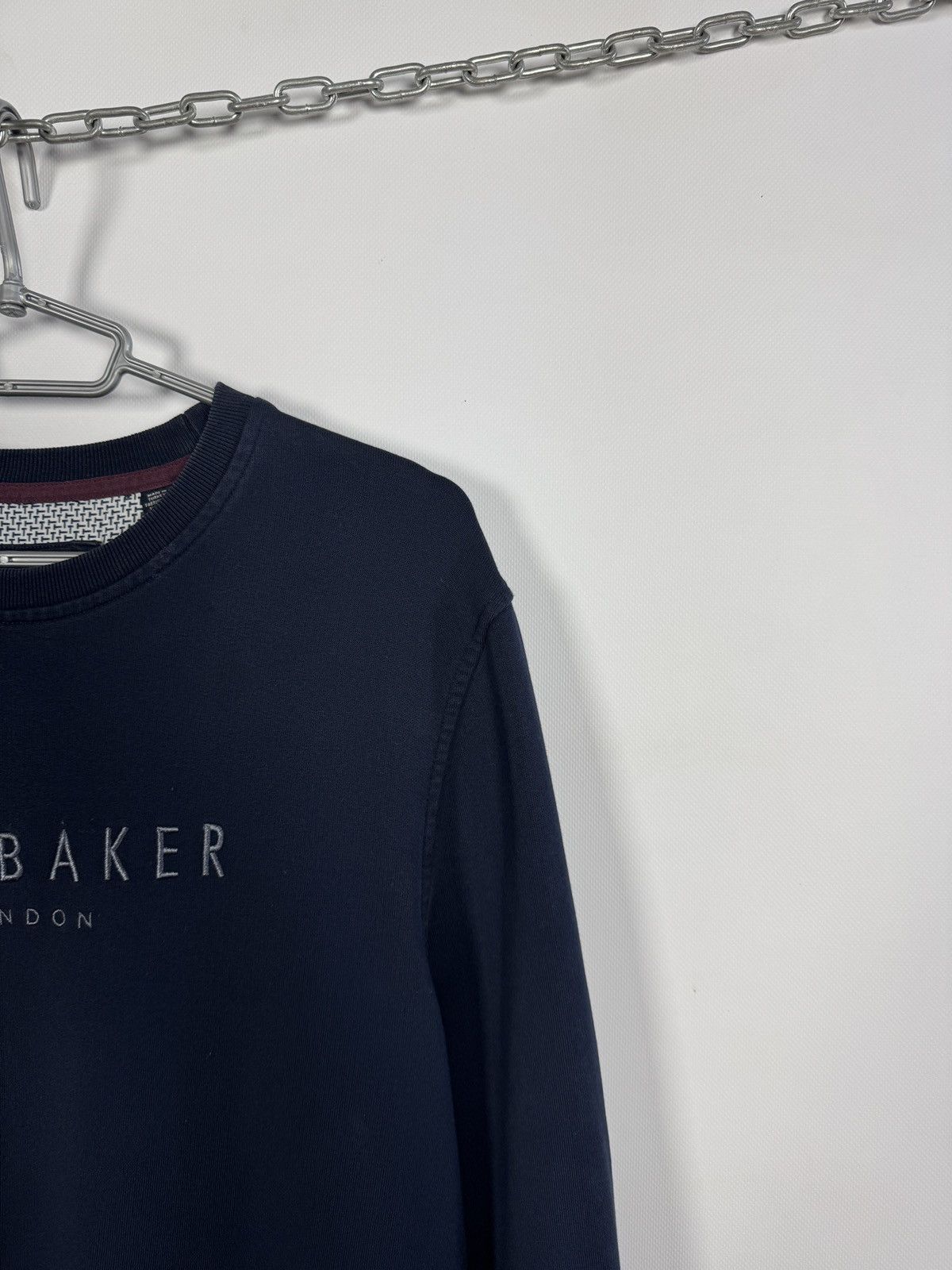 Ted Baker Men’s Ted Baker London Crewneck Sweatshirt Big Logo Size 4 Size US M / EU 48-50 / 2 - 2 Thumbnail